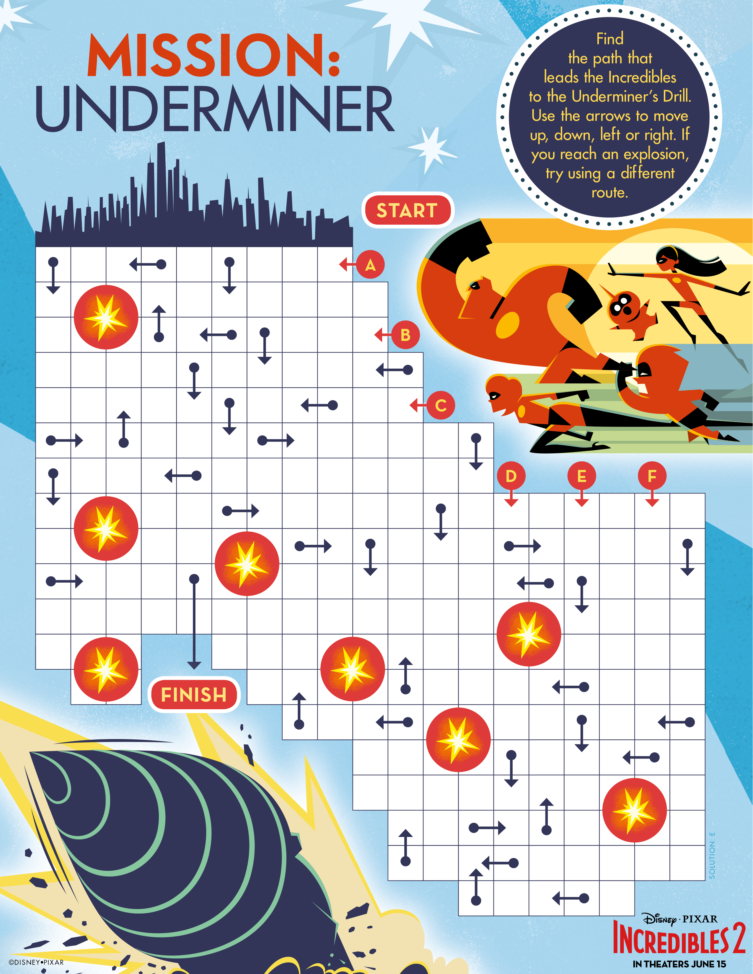 Mission Underminer recipe