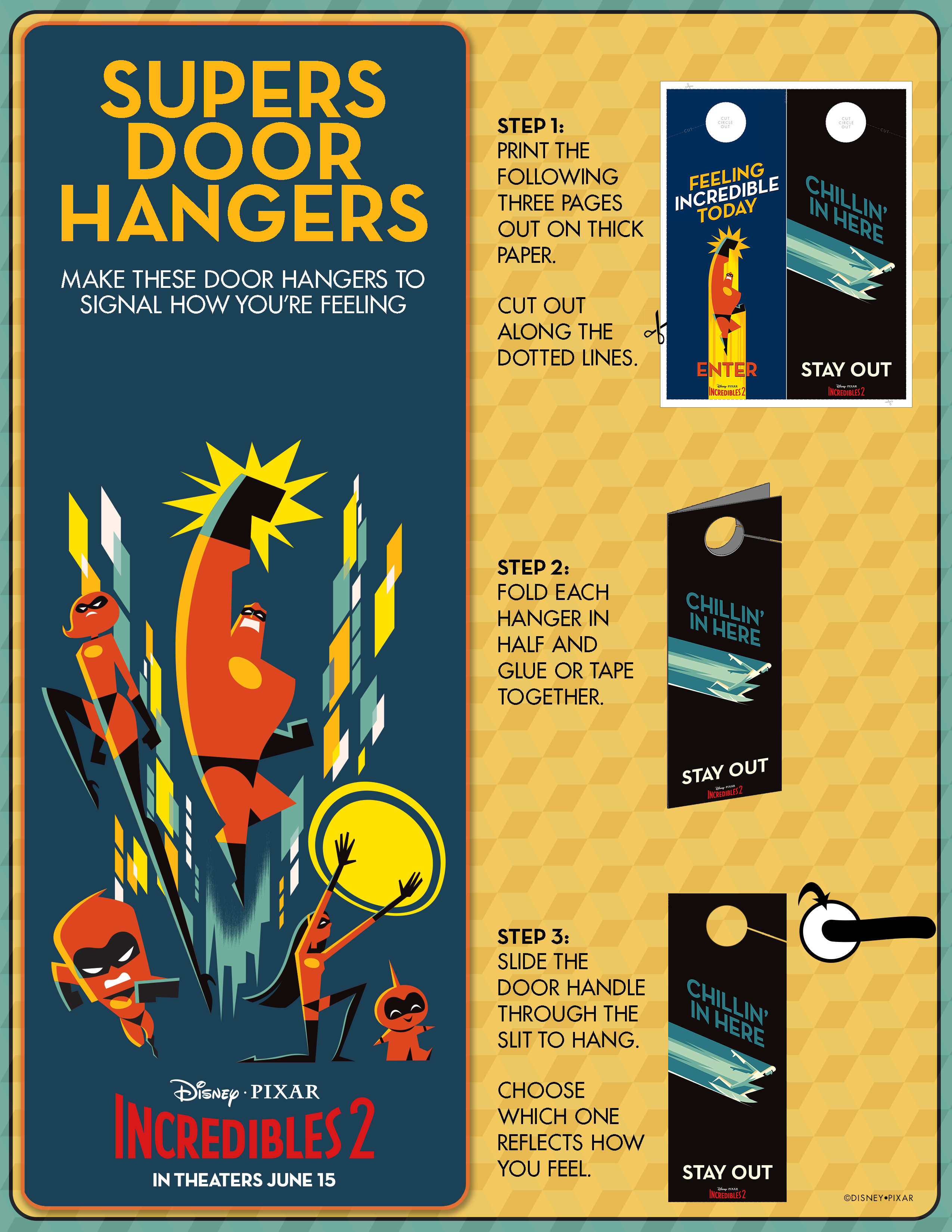Supers Door Hangers