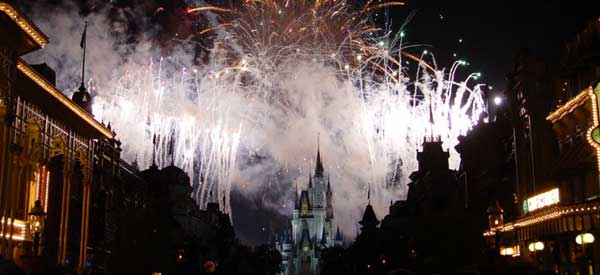 WISHES nighttime spectacular