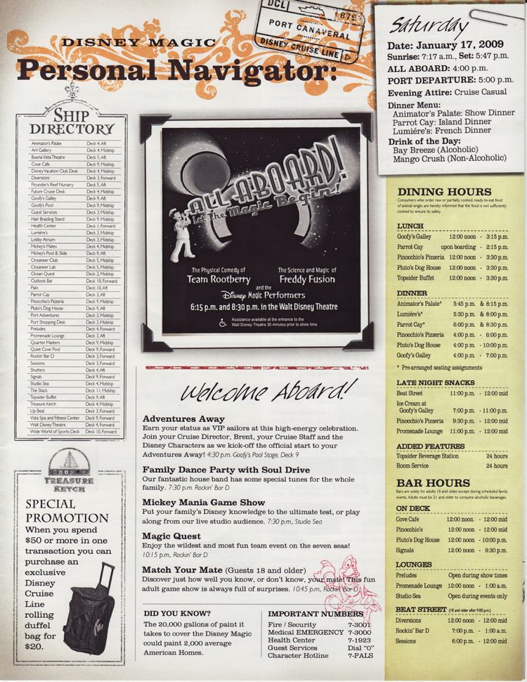 Disney Cruise Navigat#26901