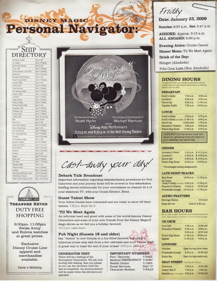 Disney Cruise Navigat#26919