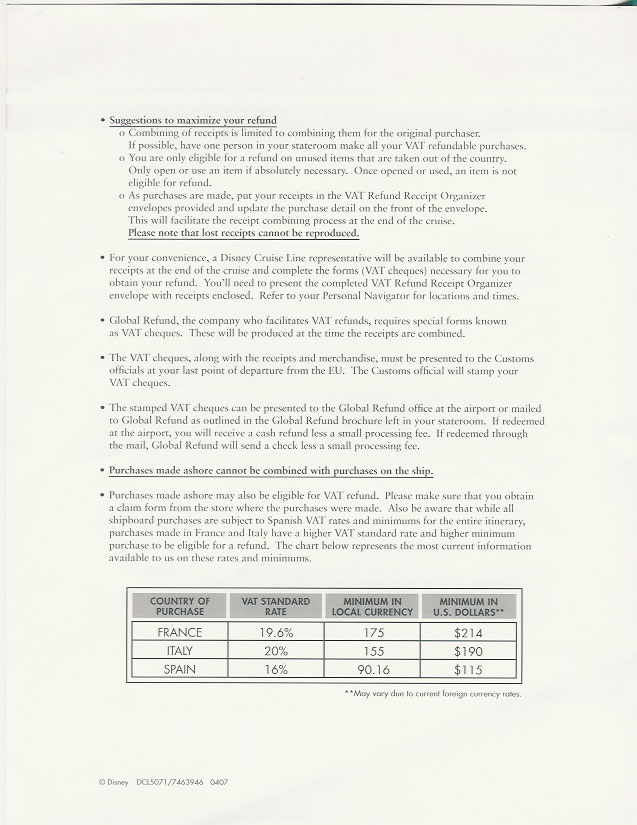 VAT Refund info p2