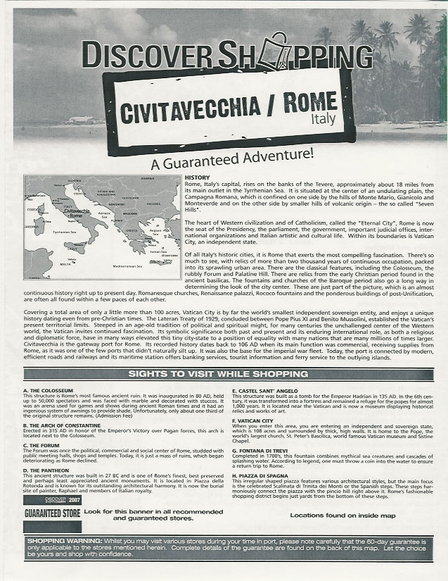 Civitavecchia Rome  SG, p 1