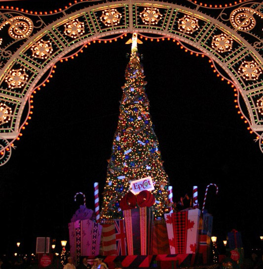 Disney Epcot Lights of Winter