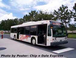Nova Bus at Pleasure Island