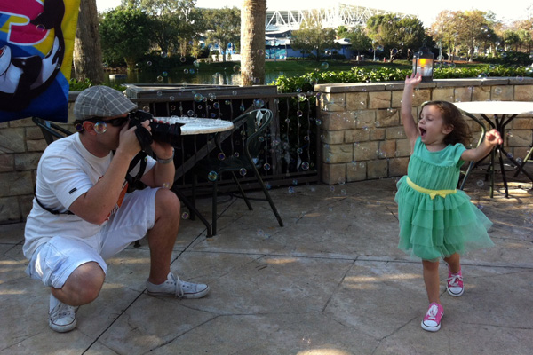 Corey Martin and Finley at Sea Wolrd in Orlando