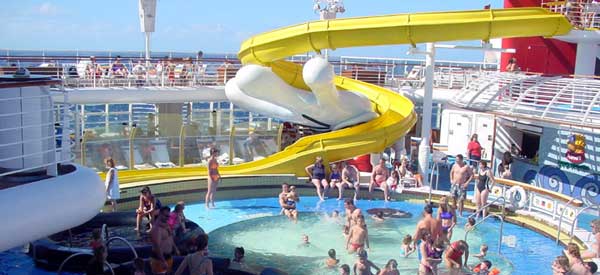 Disney Cruise Line mickey Pool