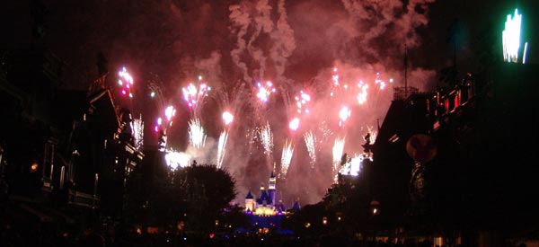 Disneyland Magical Fireworks