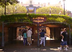 Pirates of the Caribbean ride