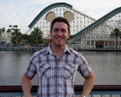 Corey Martin at Disneyland 