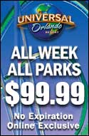 universal studio ticket