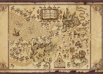 harry potter map