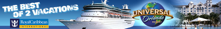 Universal Orlando Royal Caribbean Land Sea Cruise Package