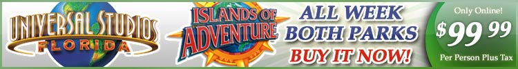 Universal Studios Orlando Tickets