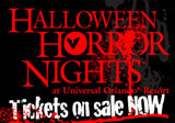 Halloween Horror Nights Tickets 