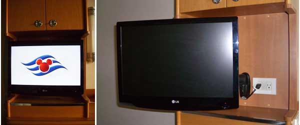 new tv's in the rooms