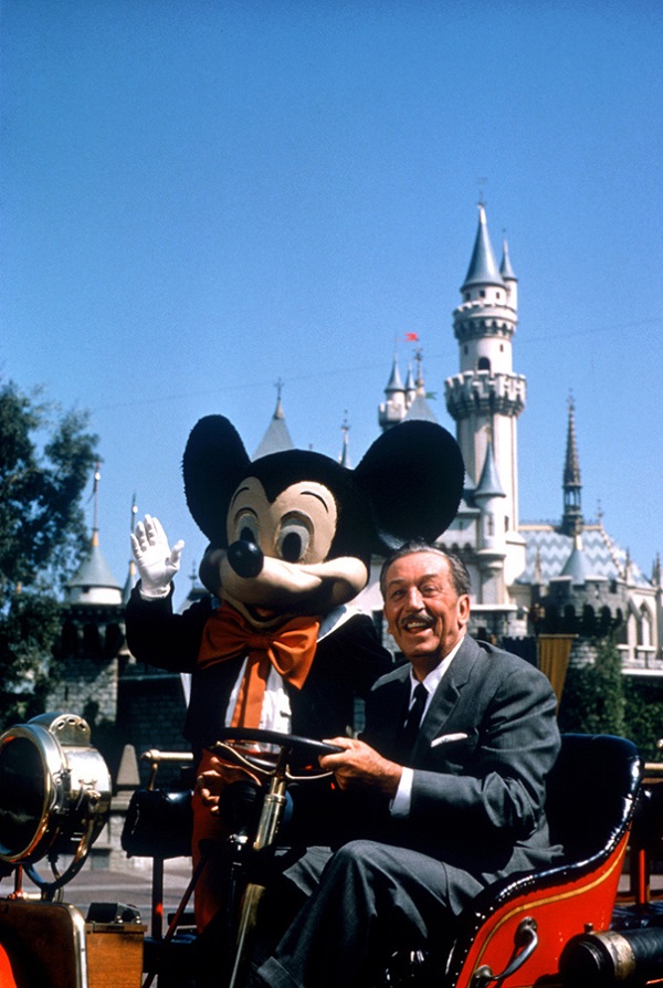 Walt and Mickey