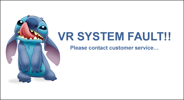 sysFault – WDWINFO.COM Walt Disney World Trip Report 2071 – Virtual Magic Kingdom sysFault sysFault