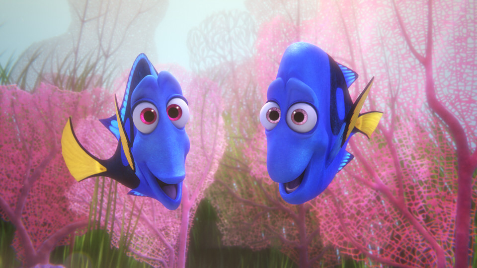 FINDING DORY – Pictured (L-R): Jenny and Charlie. ©2016 Disney•Pixar. All Rights Reserved.