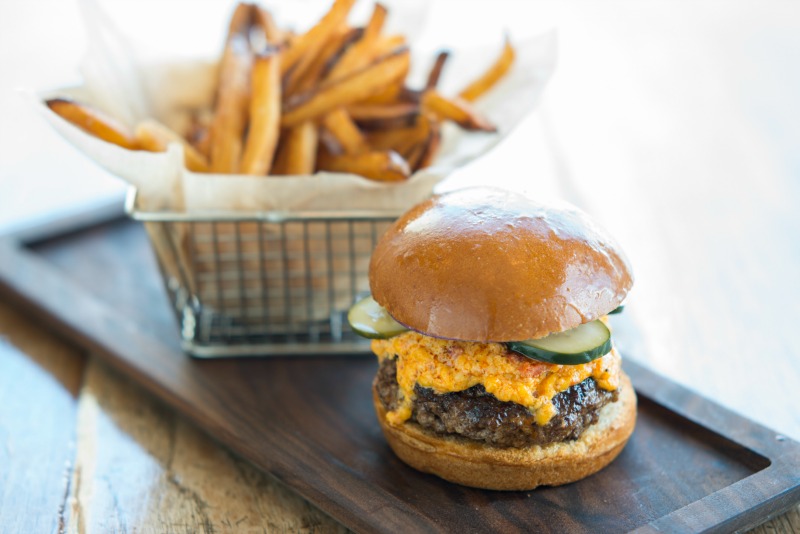 Burger with Pimiento Cheese 2