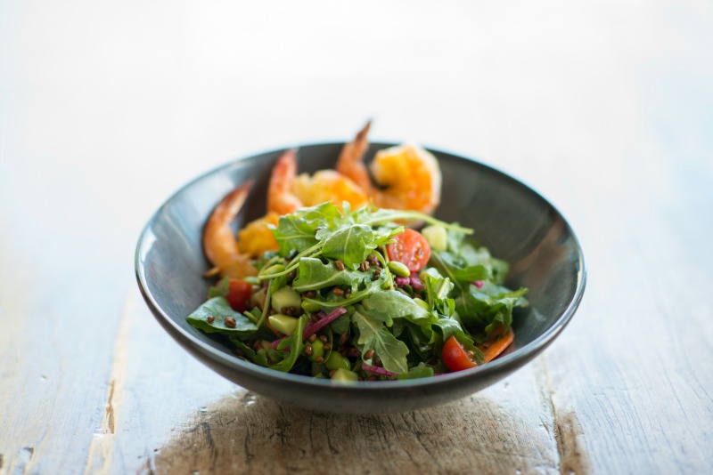 Wheat Berry Salad with Shrimp