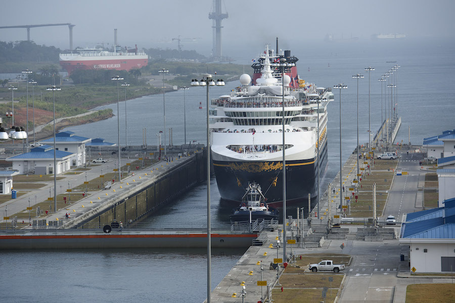 Panama02 – WDWINFO.COM Disney Wonder is First Cruise Ship to Cross the Panama Canal Using New Locks Panama02 Panama02