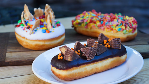 result – WDWINFO.COM New Weekly Gourmet Donut Flavors at Disneyland Park result result
