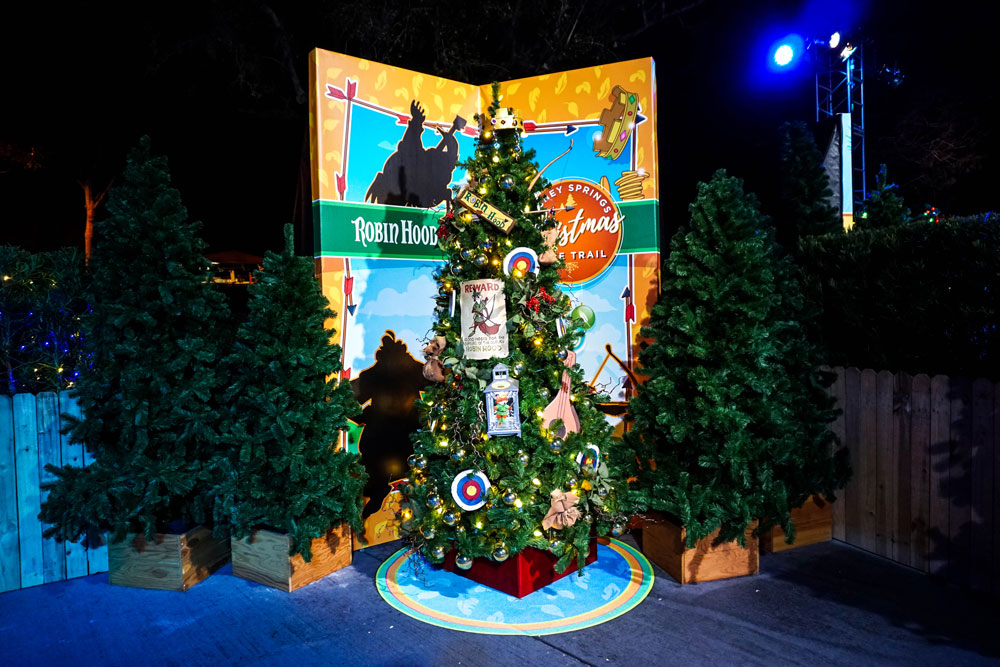 hood-2 – WDWINFO.COM Photo Comparison: Disney Springs Christmas Tree Trail, Day and Night hood-2 hood-2