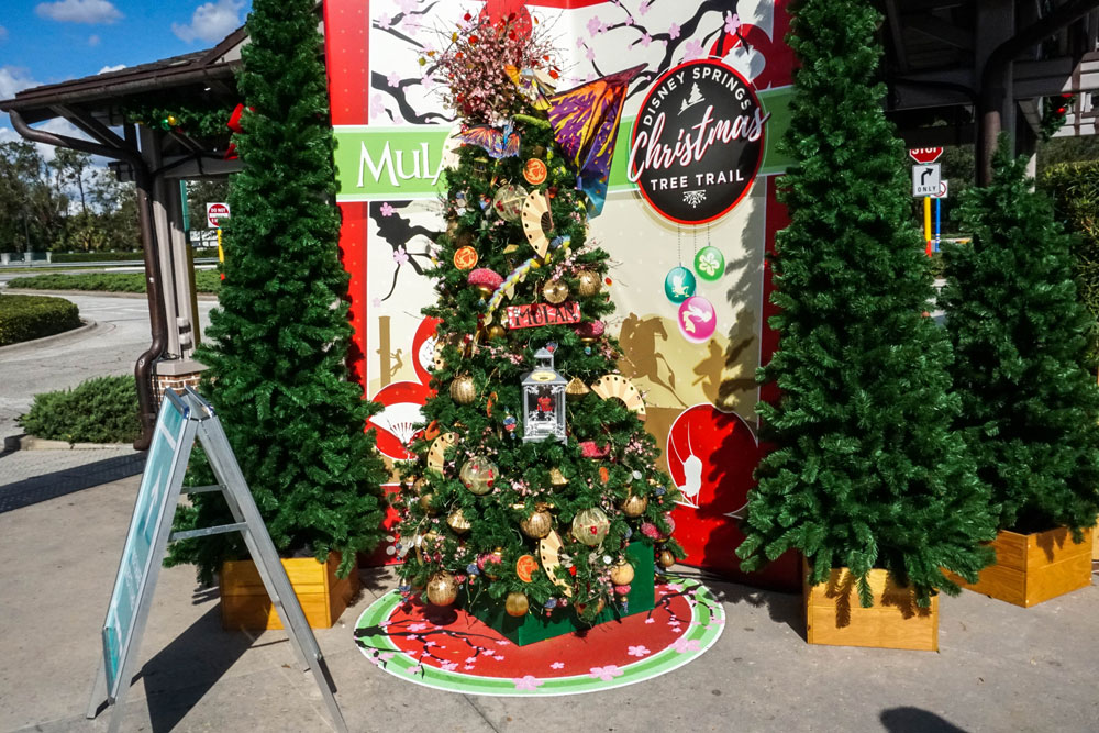 mulan-1 – WDWINFO.COM Photo Comparison: Disney Springs Christmas Tree Trail, Day and Night mulan-1 mulan-1