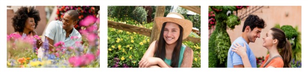 Flower Garden PhotoPass Collage