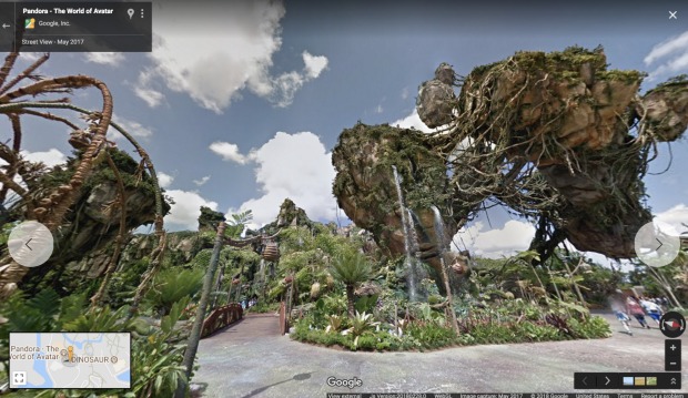 Google Street View Pandora