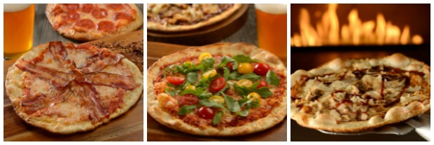 Pop Century Pizza Collage
