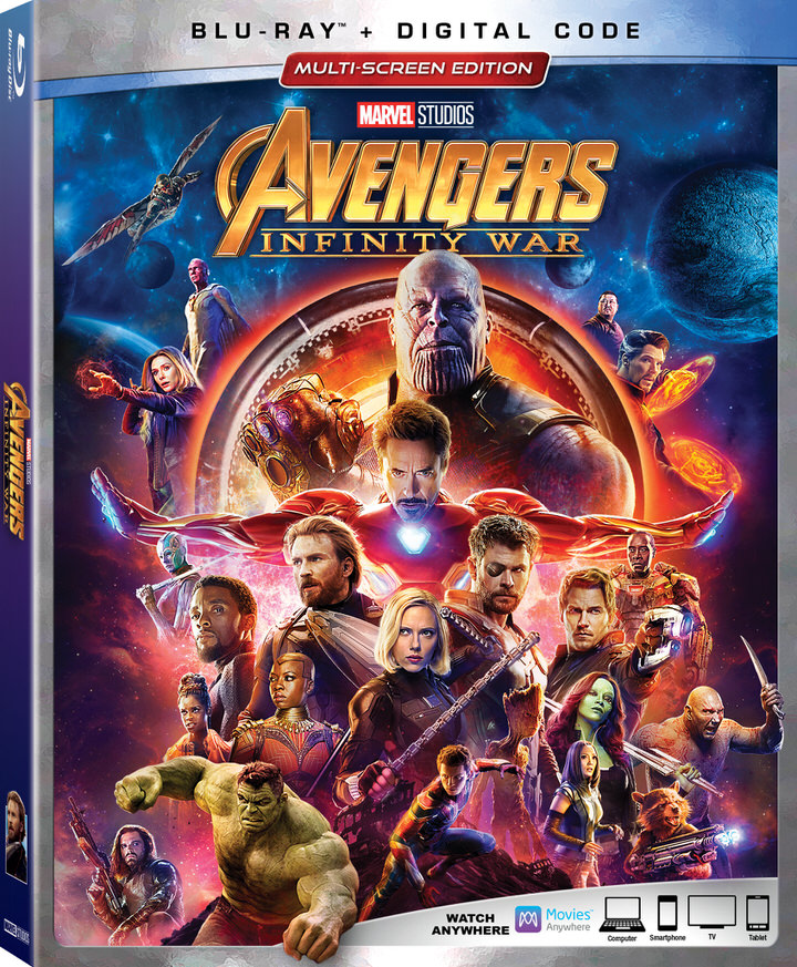 Avengers Infinity War Blu-ray Box Art-1