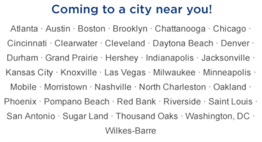DCapella-cities-2019 – WDWINFO.COM Disney’s A CAPELLA Group Might be Coming to a City Near You in 2019 DCapella-cities-2019 DCapella-cities-2019
