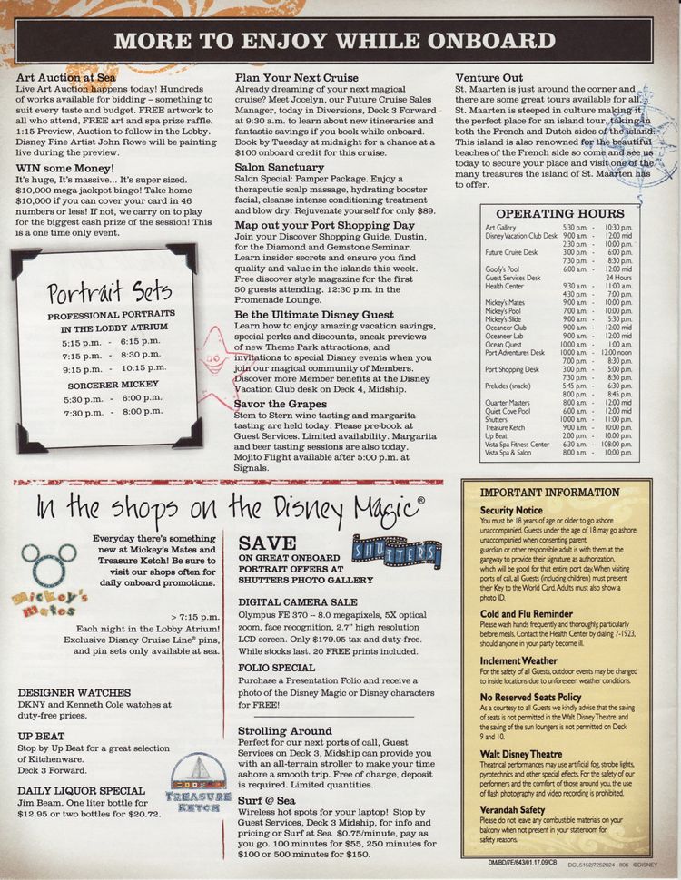 Disney Cruise Navigat#2690C