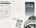 Rome Train Timetable p1