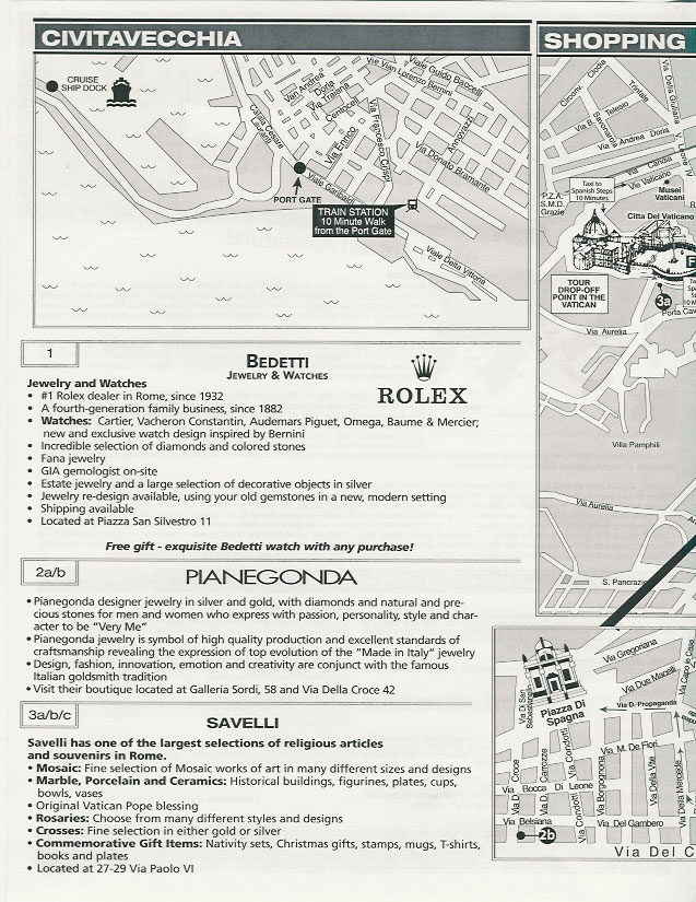 Civitavecchia Rome  SG, p 2