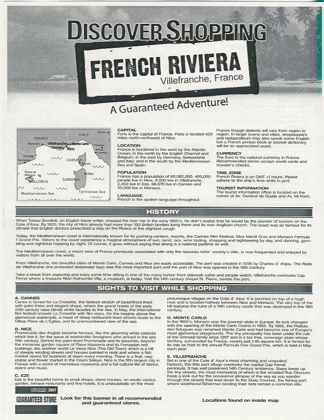 French Riviera SG, p 1