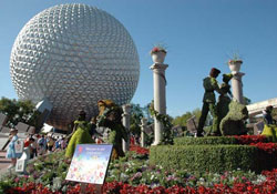 Epcot's International Flower & Garden Festival 	 Epcot's International Flower & Garden Festival