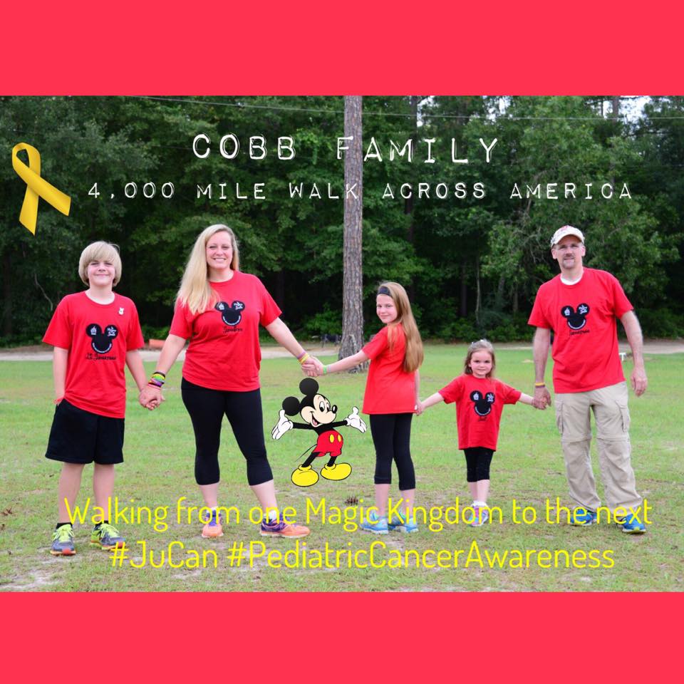 An end in sight for family walking across America for pediatric cancer awareness