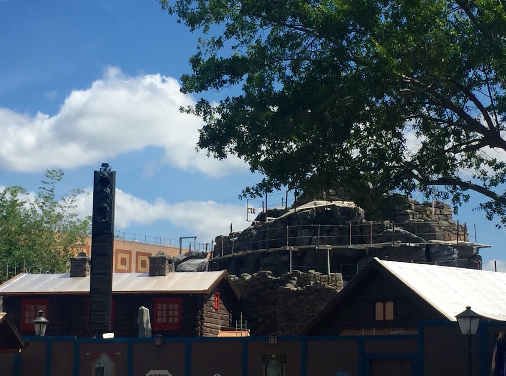 Behind the Wall Sneak Peek at new Frozen Ever After attraction