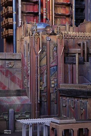 GuardiansModel04 – WDWINFO.COM Disneyland shows off Guardians of the Galaxy model GuardiansModel04
