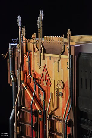 GuardiansModel05 – WDWINFO.COM Disneyland shows off Guardians of the Galaxy model GuardiansModel05