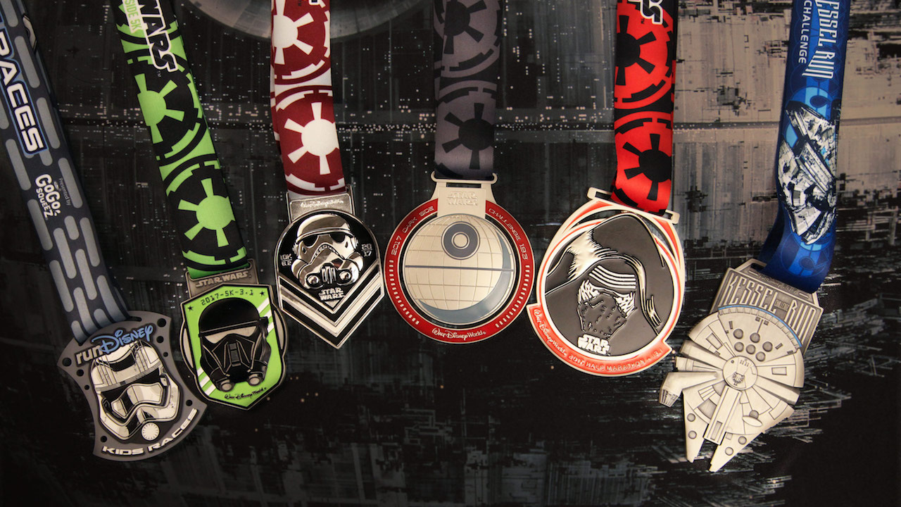 runDisney Star Wars Half Marathon – The Dark Side Medals have been revealed!