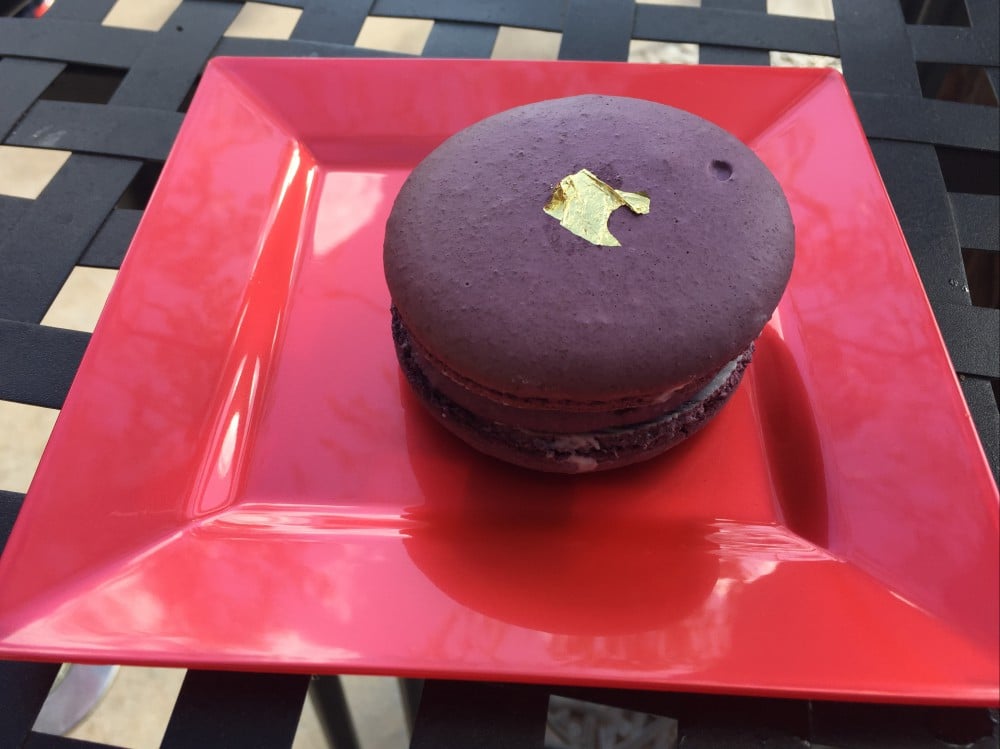 LunarFoodVietnam02 – WDWINFO.COM My favorite foods from Lunar New Year at California Adventure LunarFoodVietnam02 Purple Sweet Potato Macaron