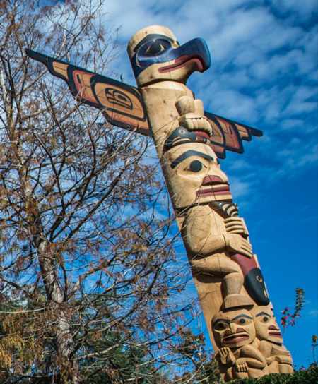 Canada Pavilion at Epcot Has Brand New Totem Poles cpt9093458 cpt9093458