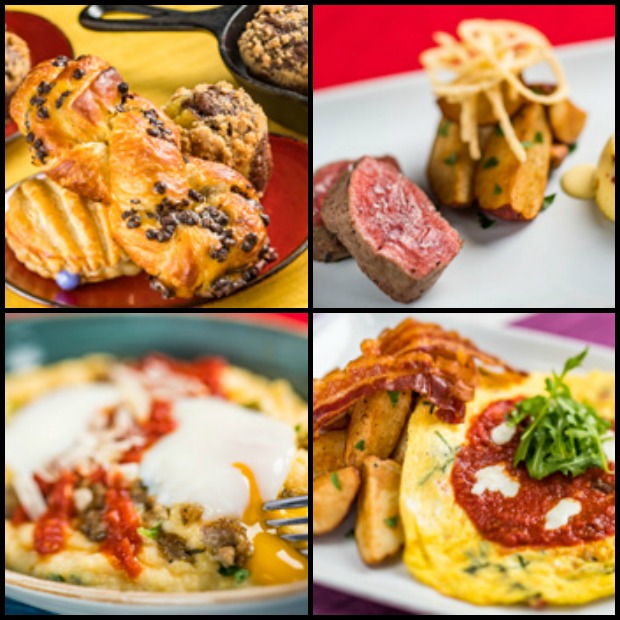 Trattoria Breakfast Collage