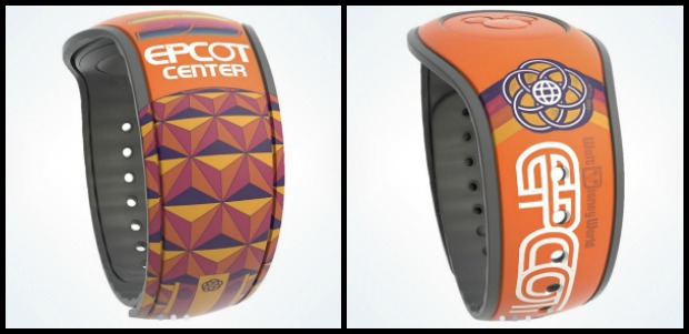 Limited Selection of #Epcot35 Merchandise Available on Shop Disney Parks App Epcot35 MagicBand Collage Epcot35 MagicBand Collage