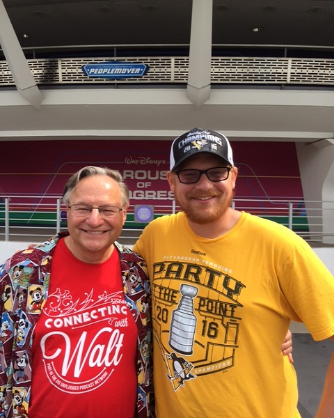 Connecting with Walt: Magic Kingdom’s Tomorrowland Michael and Craig DIS 20 Megameet Resized Michael and Craig DIS 20 Megameet Resized