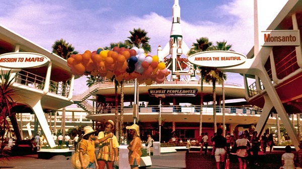 Connecting with Walt: Magic Kingdom’s Tomorrowland WDW Tomorrowland 1975 WDW Tomorrowland 1975